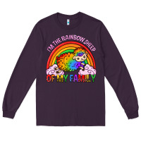 Plum i m the rainbow sheep of my family pride lgbtq Long Sleeve Tee - texasbilliewilder