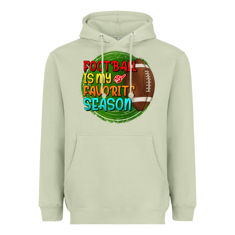 Football Is My Favorite Season Heavyweight Hoodie by BundleAndBundleShop | Teevron