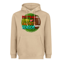Mushroom football is my favorite season Heavyweight Hoodie - BundleAndBundleShop