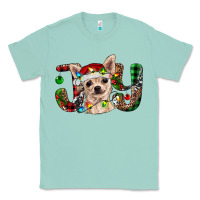Seafoam christmas chihuahua joy Classic Tee - RanaPortraitStore
