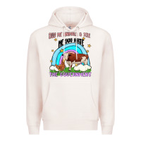 Pale Pink buy me animals Premium Hoodie - MaliasSmallBusiness