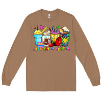 Toasted Coconut last day of school coffee cups Long Sleeve Tee - Zillion Design Studio