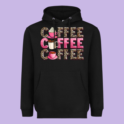 Coffee Coffee Coffee Heavyweight Hoodie Designed By Adodesignshop