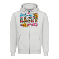 Dove Grey western little miss sassy pants Zipper Hoodie - Zillion Design Studio