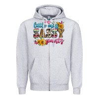 Heather Grey western little miss sassy pants Zipper Hoodie - Zillion Design Studio