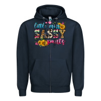 Navy western little miss sassy pants Zipper Hoodie - Zillion Design Studio
