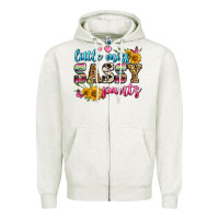 Oatmeal Heather western little miss sassy pants Zipper Hoodie - Zillion Design Studio