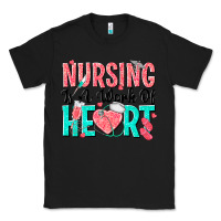 Black nursing is a work of heart Classic Tee - texasbilliewilder