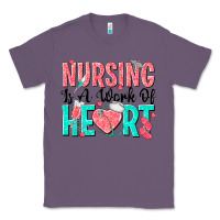 Lavender nursing is a work of heart Classic Tee - texasbilliewilder