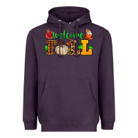 Plum welcome fall Heavyweight Hoodie - AdoDesignShop