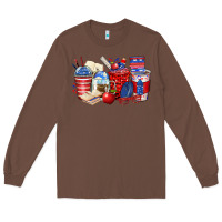 Chestnut 4th of july teacher coffee cups Long Sleeve Tee - Zillion Design Studio