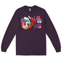 Plum 4th of july teacher coffee cups Long Sleeve Tee - Zillion Design Studio