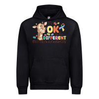 Black its ok to be different Urban Hoodie - MaliasSmallBusiness