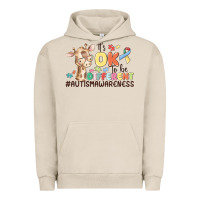 Pigment French Oak its ok to be different Urban Hoodie - MaliasSmallBusiness