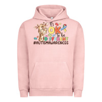 Pigment Salmon its ok to be different Urban Hoodie - MaliasSmallBusiness