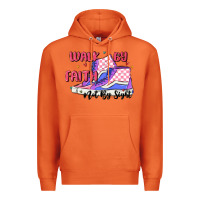 Carrot walk by faith Premium Hoodie - MaliasSmallBusiness