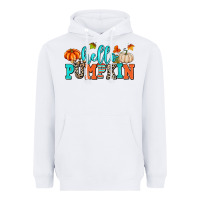 White hello pumpkin Heavyweight Hoodie - AdoDesignShop