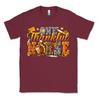 Burgundy one thankful nurse Classic Tee - texasbilliewilder