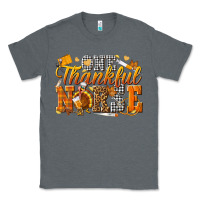 Charcoal Heather one thankful nurse Classic Tee - texasbilliewilder