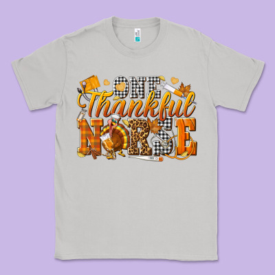 One Thankful Nurse Classic Tee Designed By Texasbilliewilder