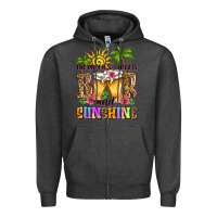 Charcoal Heather the only b.s. i need is beer and sunshine Zipper Hoodie - Zillion Design Studio
