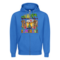 True Royal the only b.s. i need is beer and sunshine Zipper Hoodie - Zillion Design Studio