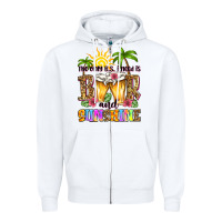 White the only b.s. i need is beer and sunshine Zipper Hoodie - Zillion Design Studio
