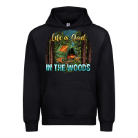 Black life is good in the woods Urban Hoodie - NancyCooperArtShop