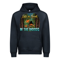 Navy life is good in the woods Urban Hoodie - NancyCooperArtShop