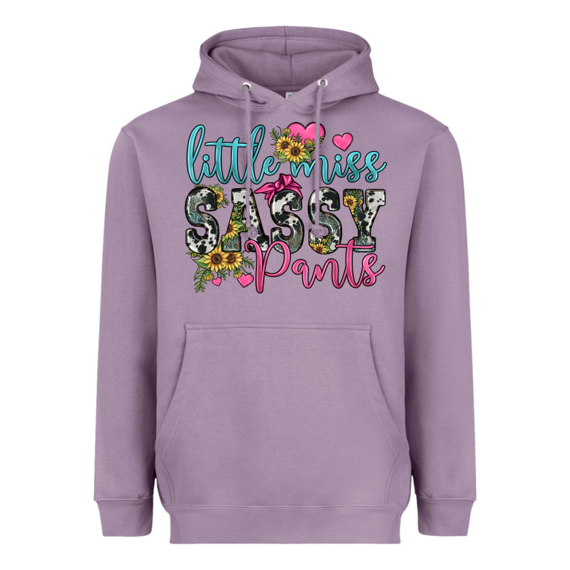 Little Miss Sassy Pants Heavyweight Hoodie by JahusDesignShop | Teevron