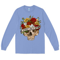 Colony Blue Be Afraid&Do It Anyway Long Sleeve Tee - RanaPortraitStore