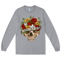 Heather Grey Be Afraid&Do It Anyway Long Sleeve Tee - RanaPortraitStore