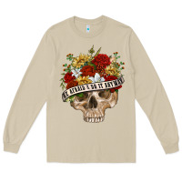 Mushroom Be Afraid&Do It Anyway Long Sleeve Tee - RanaPortraitStore