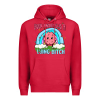 Cardinal your anxiety is a lying bitch Premium Hoodie - MaliasSmallBusiness