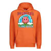 Carrot your anxiety is a lying bitch Premium Hoodie - MaliasSmallBusiness