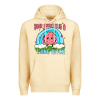 Pina Colada your anxiety is a lying bitch Premium Hoodie - MaliasSmallBusiness