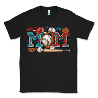 Black mom baseball Classic Tee - Zillion Design Studio