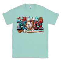 Seafoam mom baseball Classic Tee - Zillion Design Studio
