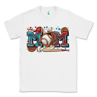 White mom baseball Classic Tee - Zillion Design Studio