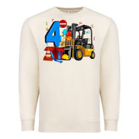 Sandshell forklift birthday four Premium Sweatshirt - Artiststas