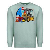 Seafoam forklift birthday four Premium Sweatshirt - Artiststas
