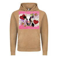 Vintage Camel lotus heart cow valentine Vintage Hoodie - AdoDesignShop