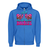 True Royal Girl Check Those Boobies Zipper Hoodie - texasbilliewilder