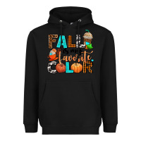 Black fall is my favorite color Heavyweight Hoodie - AdoDesignShop