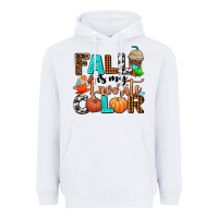 White fall is my favorite color Heavyweight Hoodie - AdoDesignShop