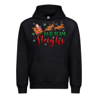 Black our team sleigh Urban Hoodie - MaliasSmallBusiness