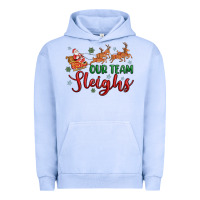 Pigment Grape Ice our team sleigh Urban Hoodie - MaliasSmallBusiness
