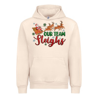 Sandshell our team sleigh Urban Hoodie - MaliasSmallBusiness