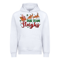 White our team sleigh Urban Hoodie - MaliasSmallBusiness