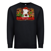 Black merry christmas Premium Sweatshirt - JahusDesignShop